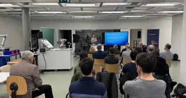 Kovács István a HunCERTalks eseményen.