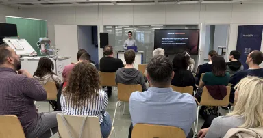 A HunCERTalks 2026 április (videojátékok kiberbiztonsága) résztvevői.