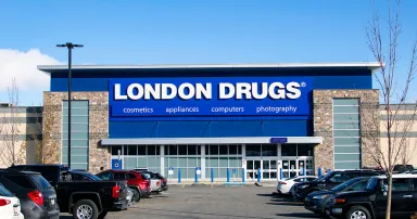 London Drugs a Canadian retail store with headquarters in Richmond, British Columbia.