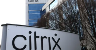 A sign outside a Citrix office complex