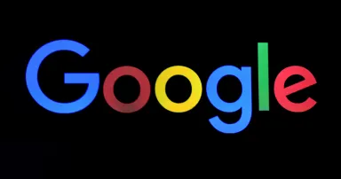 <p>The Google logo is shown on a screen during a keynote address at the Consumer Electronics Show on Jan. 5, 2017, in Las Vegas. (Photo by Ethan Miller/Getty Images)</p>