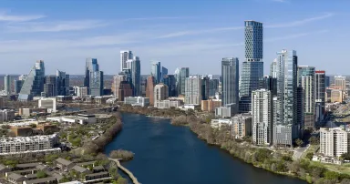 The skyline of Austin, Texas, March 3, 2026. Credit: Quintin Soloviev/Creative Commons by 4.0