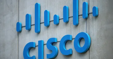 Cisco Logo at a Modern Office Building