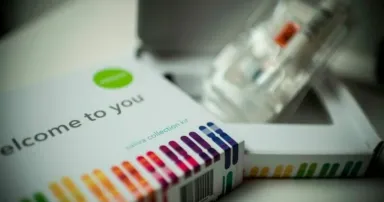 <p>23andMe said users who &#8220;negligently recycled&#8221; their passwords are to blame for the data leak that affected 6.9 million 23andMe customers in October. (Eric Baradat/AFP via Getty Images)</p>
