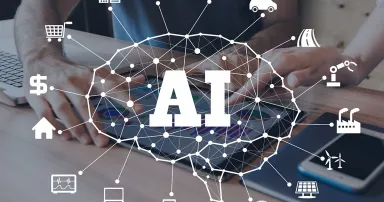 AI(Artificial intelligence) concept.