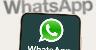 WhatsApp Messenger displayed on mobile device
