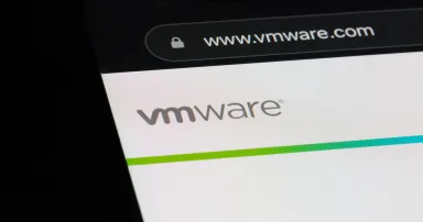 VMware company brand logo on official website