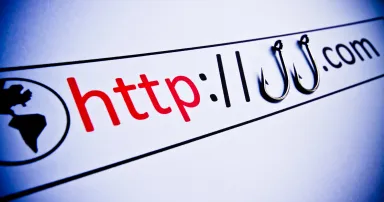 unsecured http connection – phishing website concept