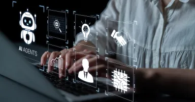 AI agents enable collaboration and governance with analytics, security and workflow automation, supporting leadership decisions, customer communication and scalable enterprise productivity.