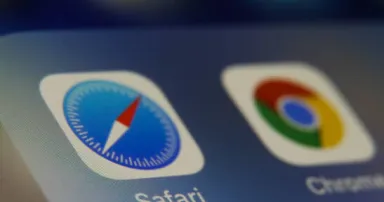 <p>Safari and Google Chrome browsers icons are seen displayed on phone screen in this illustration photo taken in Poland on February 20, 2020. (Photo illustration byJakub Porzycki/NurPhoto via Getty Images)</p>
<p>1202324962</p>
<p>Editorial rightsmanaged</p>