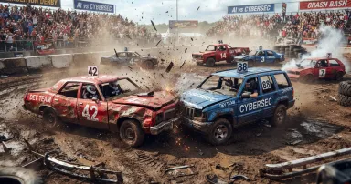 A demolition derby pitting AI developers against cybersecurity practitioners.