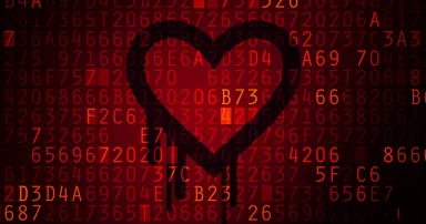 Heartbleed bug. Cracked Password and internet security issue concept.