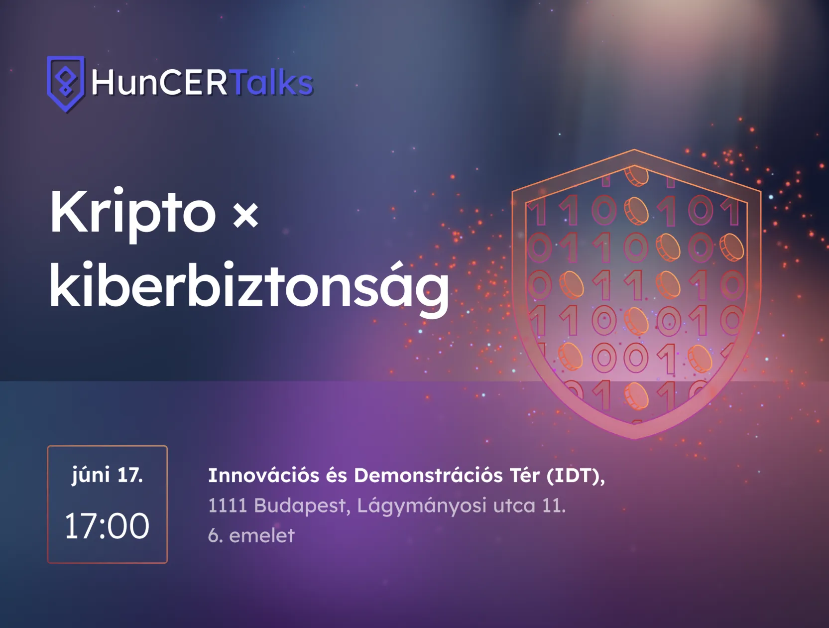 HunCERTalks 2026 június: Kripto × kiberbiztonság